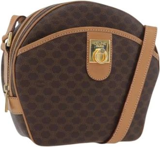 Celine Pre-owned Cross Body Bags, female, Brown, Size: ONE SIZE Pre-owned Vintage Plastic Shoulder Bag