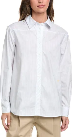 Brooks Brothers Oversized Poplin Blouse