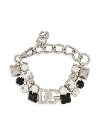 Dolce & Gabbana Vlogo-Strassarmband