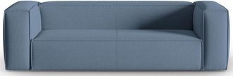 BLOOMINGLOFT 4-Sitzer Design Sofa Mackay mit Strukturstoff