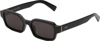 Retro Superfuture Sunglasses, unisex, Black, Size: ONE SIZE Geometric-frame Sunglasses