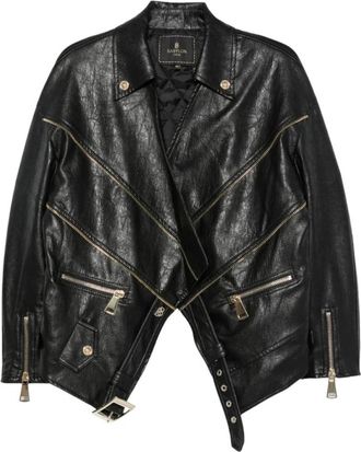 BABYLON S00750 Jas - Dames - Leren en Su&egrave;de Jassen - Zwart - XL - Katoen - Jassen
