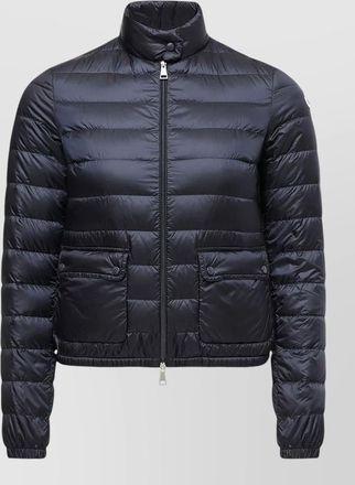Moncler short down jacket high collar slim fit