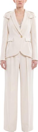 Saiid Kobeisy Ruffled Tailored Jacket