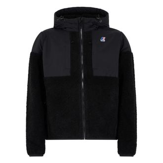 K-Way K-Way, Light Jackets, male, Black, Size: 2XL Samson 4.0 Orsetto Jacket