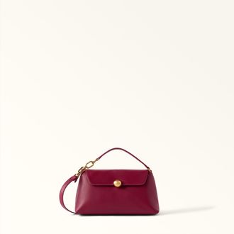 Furla Sfera Soft Mini Bag Rododendro Pink Nappa Leather Woman