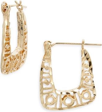 CHILD OF WILD Monroe Hoop Earrings in Gold at Nordstrom