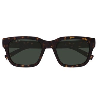 Gucci Sunglasses, unisex, Brown, Size: 55 MM Square Sunglasses