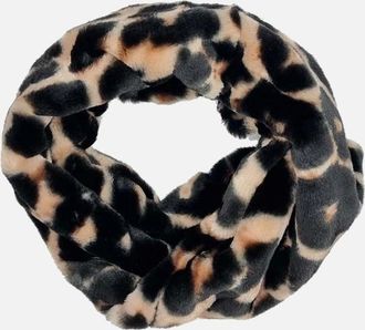 Nooki Design Womens TABITHA FAUX FUR SNOOD-NATURAL - Brown - Size: ONE