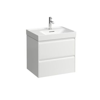 Laufen Laufen Meda Meuble Sous-lavabo, 2 Tiroirs, Syst&egrave;me De Rangement
