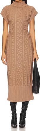 Cleobella Shana Midi Dress In Woodrose