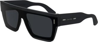 Calvin Klein Authentieke Bril met Topkwaliteit - unisex - Zonnebrillen - Grijs - 55 MM - Accessoires