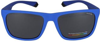 Polaroid Occhiali da sole Polaroid PLD 2141/S Dof opape blu nero /18/140