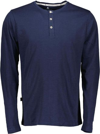 Colours & Sons Langarmshirt »colours & sons Langarmshirts Henley - Slub«