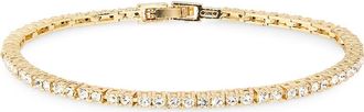 BaubleBar Bennett Tennis Bracelet in Gold at Nordstrom, Size Medium