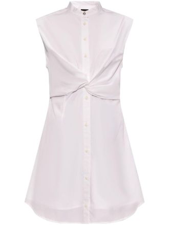 Rag & Bone Louisa cotton shirt dress - women - Cotton - 8 - White