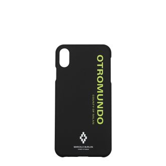 Marcelo Burlon I Handyh&uuml;lle Iphone Xs Max Men Polyamid Schwarz