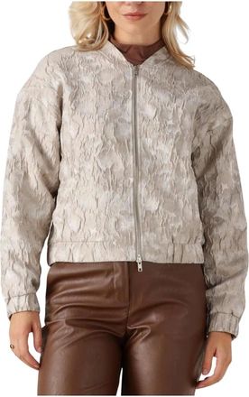 Minus Dames, Jassen, Grijs, Maat: M Poliester