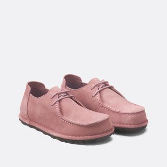 Birkenstock Utti Lace su&egrave;de leren derbys