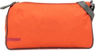 Prada Pre-owned Cross Body Bags, female, Orange, Size: ONE SIZE Pre-owned Vintage Nylon Cross Body Bag