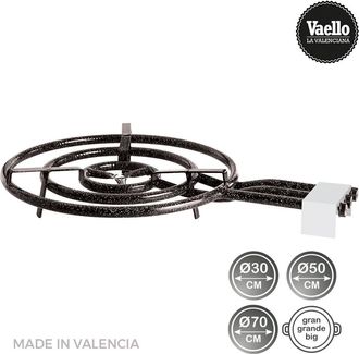 Vaello la Valenciana Bruciatore A Gas Butano/propano &Oslash;70cm 3 Bruciatori. Vaello