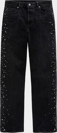 AG - Adriano Goldschmied Billie Embellished Jeans