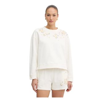 Twinset Mujer, Sudaderas, Beige, Talla: S