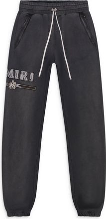 Amiri Black MA Bar Applique Sweatpants