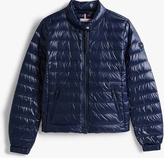 Tommy Hilfiger Womens Down Puffer Jacket - Blue - XL