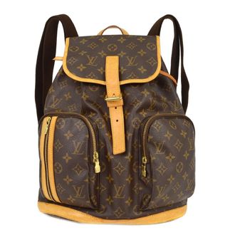 Louis Vuitton Bosphore Backpack Monogram Canvas Brown Canvas Backpack Bag (Pre-Owned)