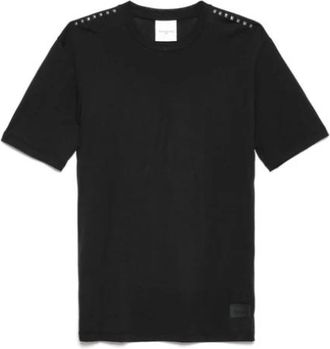 Ga&euml;lle Paris Oversized Interlock T-Shirt - Heren - T-shirts - Zwart - XL - Katoen - Tops