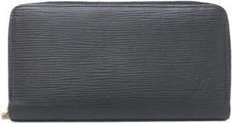 Louis Vuitton Pre-owned Wallets, unisex, Black, Size: ONE SIZE Pre-owned Long wallet (bi-fold)