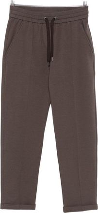 Brunello Cucinelli Pantaloni Brunello Cucinelli in cotone con coulisse