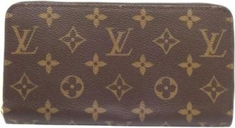 Louis Vuitton Pre-owned Canvas wallets - Dames - Vintage Accessoires - Bruin - ONE Size - Vintage