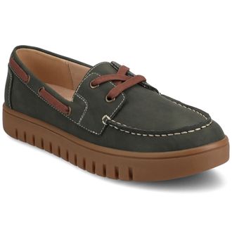 Journee Collection Womens Marion Boat Shoe Loafer