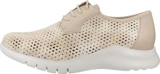 PieSanto Zapato Confort - Dames - Sneakers - Beige - 37 EU - Leer - Schoenen