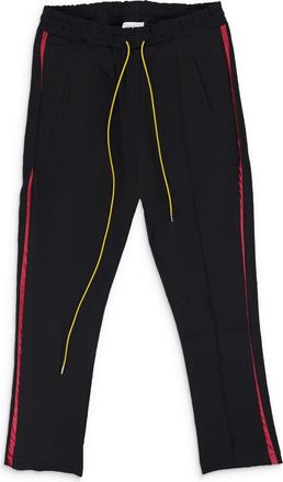 Rhude Black / Burgundy Traxedo Pants