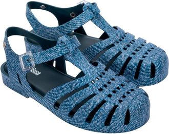 Melissa Possession Print Denim Sandal