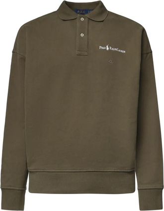 Polo Ralph Lauren Sweatshirts - Heren - Sweatshirts - Groen - S - Hoodies & sweatvesten