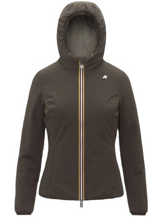 K-Way Black Lily St Warm Nylon Jacket