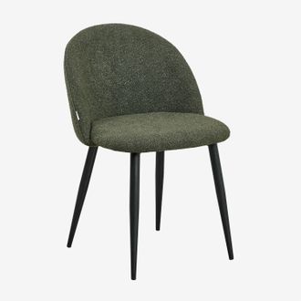 Sklum Pack De 2 Sillas De Comedor Tapizadas Y En Acero Kana Sklum