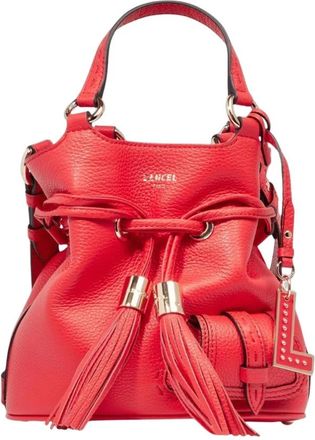 Lancel Sac Seau S Premier Flirt - Dames - Schoudertassen - Rood - ONE Size - Leer - Tassen