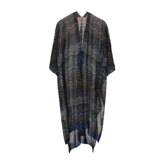Missoni Chevron Scarf - female - Missoni - Ponchos - Multicolor - ONE SIZE - Jackets