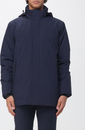 Save The Duck Short Waterproof Polyester Parka with Hood and Concealed Closure
