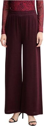 Marc Aurel Wijde broek - Dames - Wijde Broeken - Rood - M - Broeken
