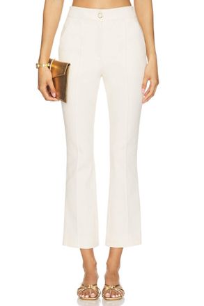 Veronica Beard Kimra Pant In Ecru