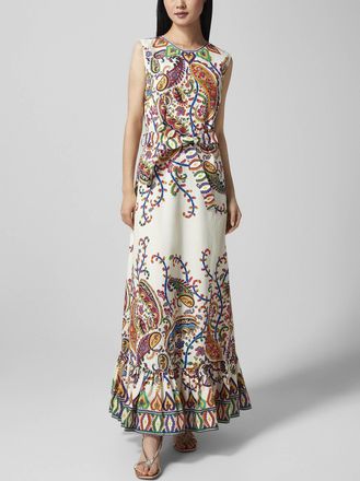 Etro Womens Pure cotton poplin belted dress