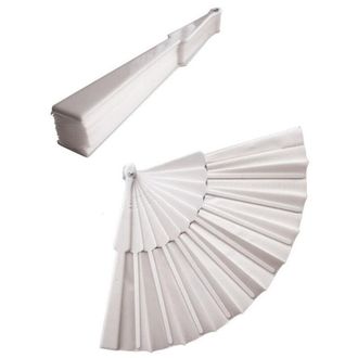 Trade Shop Trade Shop - 12 Ventagli Ventaglio Bianco Segnaposto Ricevimento Matrimonio Sposi Wedding