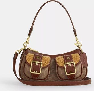 Coach Ashton Bag With Signature Canvas