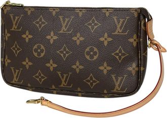 Louis Vuitton Brown Monogram Monogram Pochette Pouch (Pre-Owned)